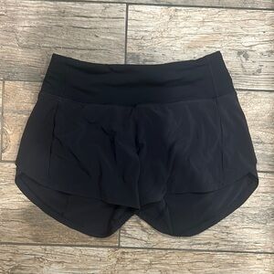 Speed up mid rise 4 inch shorts